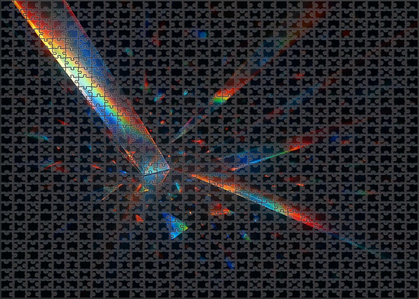 Garden Of Fractured Light 50 Piece Puzzle