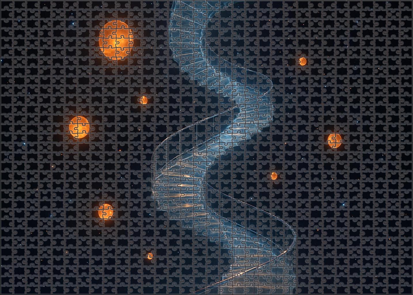 The Spiral Staircase Of Vanishing Echoes 300 Piece Puzzle