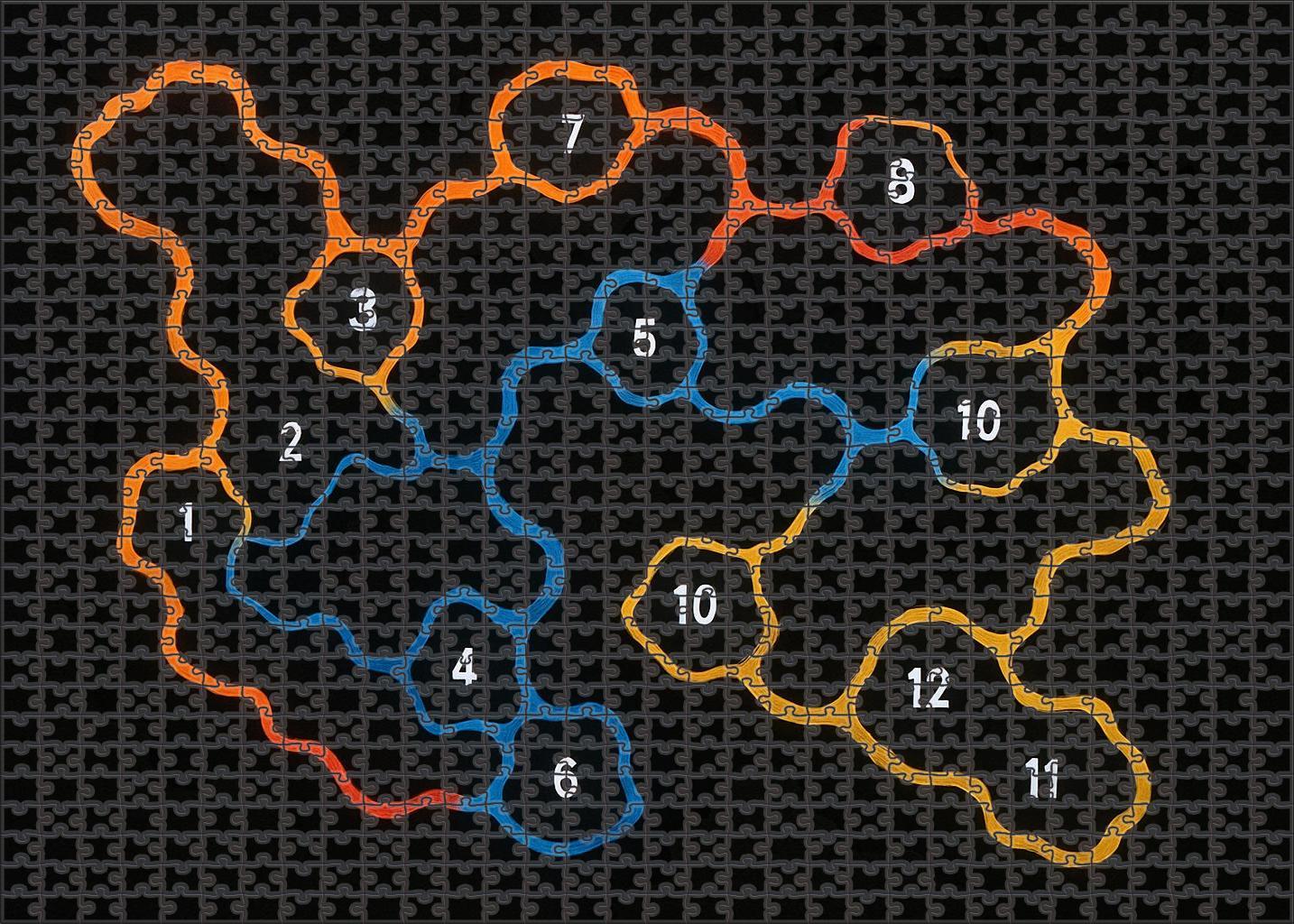 Underground Cave Passage Network 300 Piece Puzzle