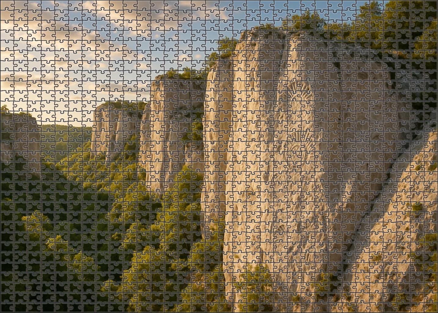 Echoing Limestone Cliffs Puzzle Challenge