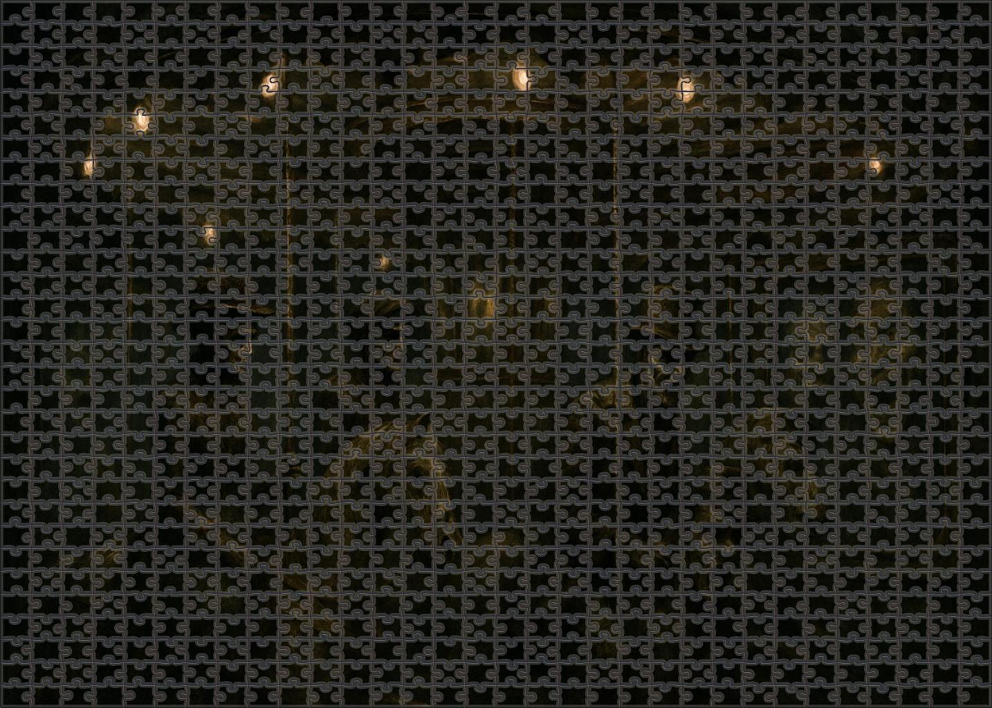 Retro Horror Carnival Twisted Sideshow Of Macabre Whimsy 20 Piece Puzzle