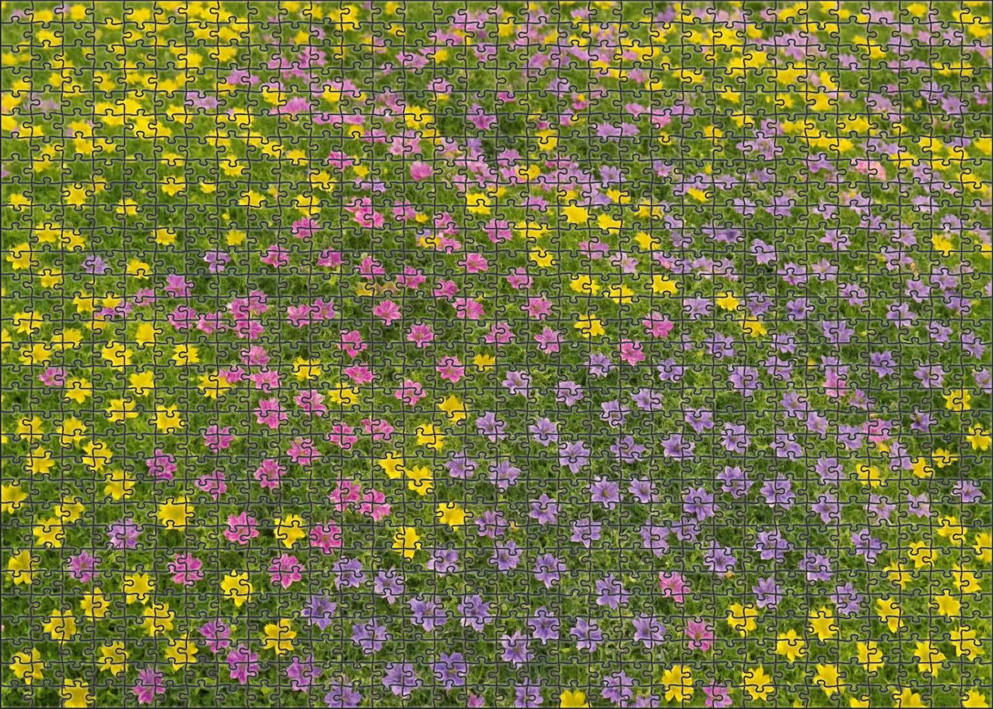 Spring Meadow Quilt 200 Piece Puzzle