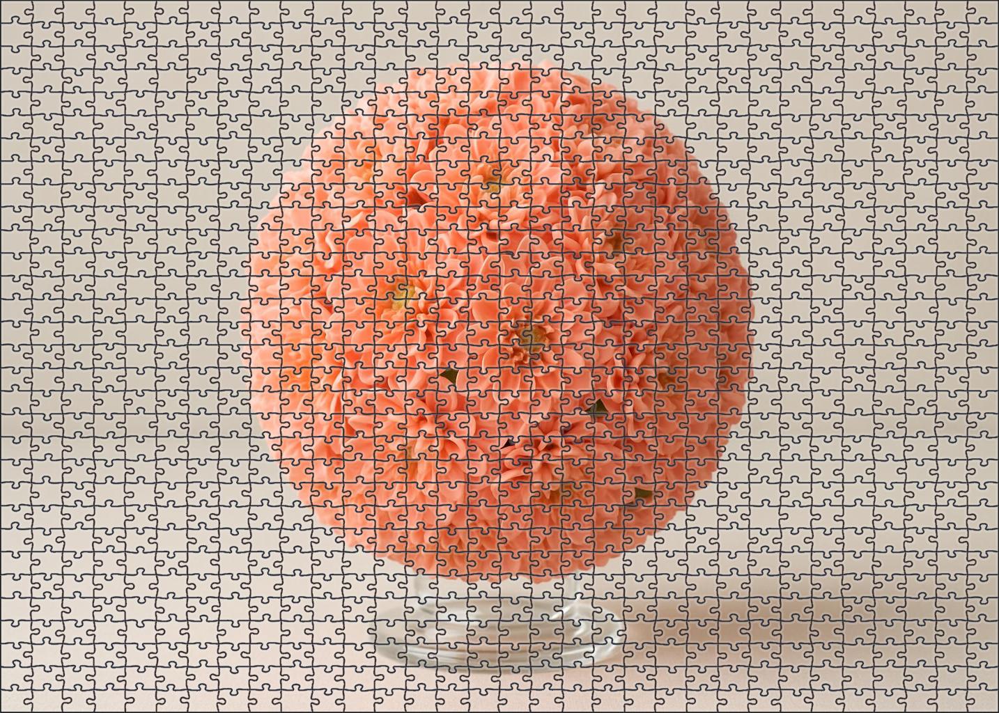 Coral Reef Floral Sphere Puzzle Collection