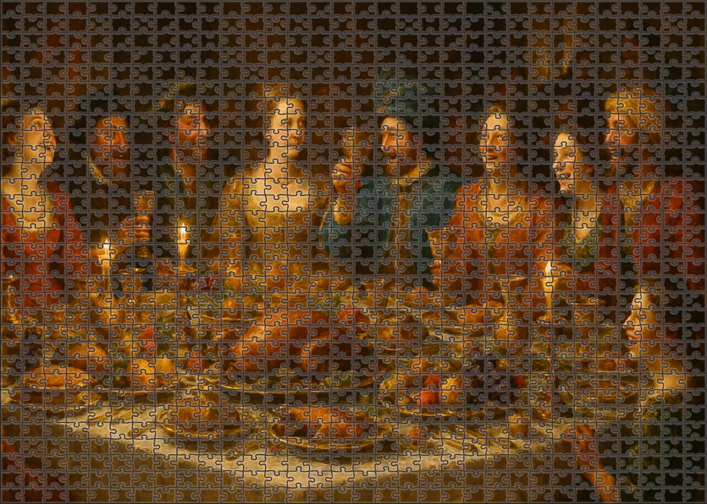 Feast Of Revelry Unique Puzzle Design