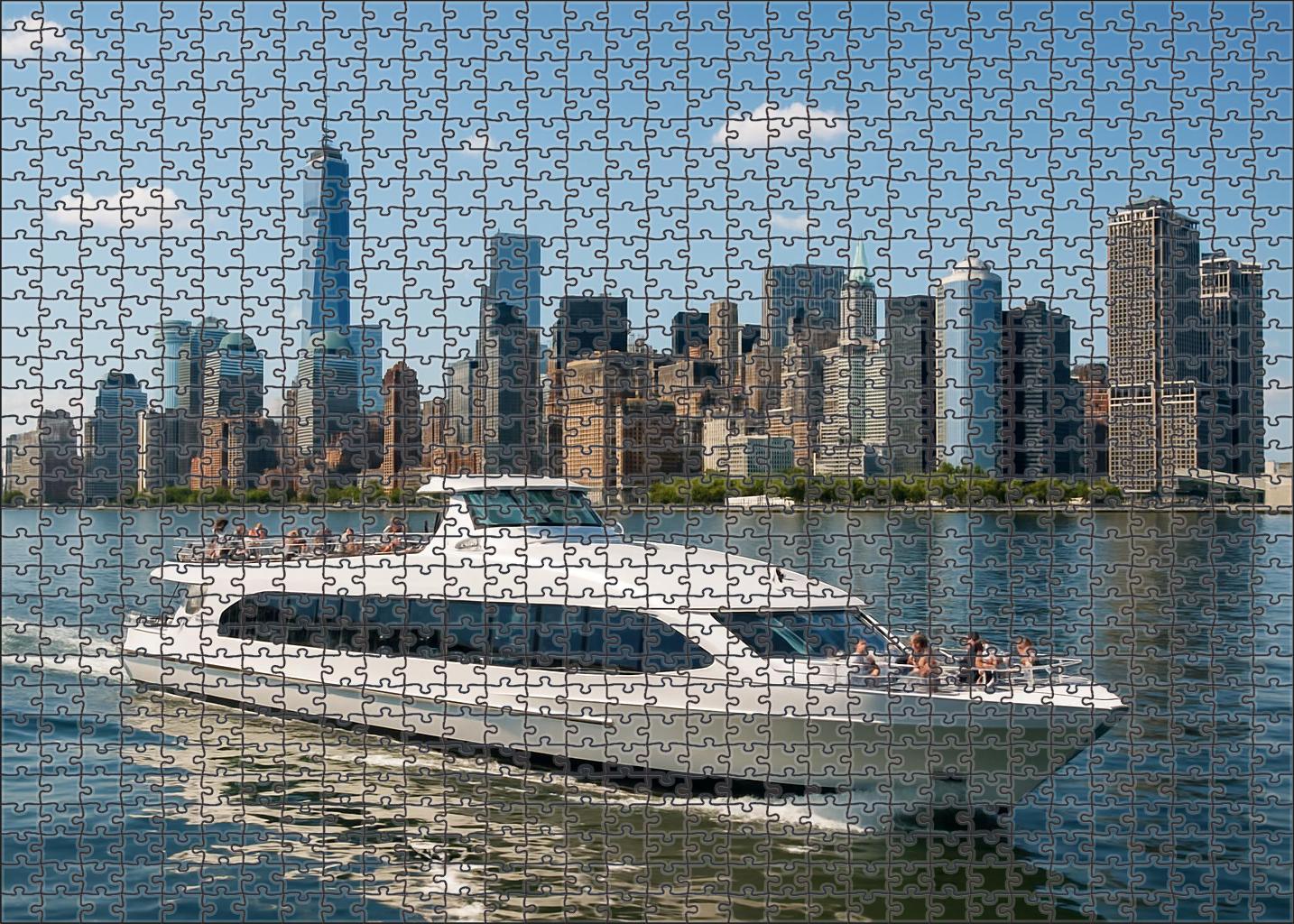 Hydrogen-powered River Ferry 500 Piece Puzzle