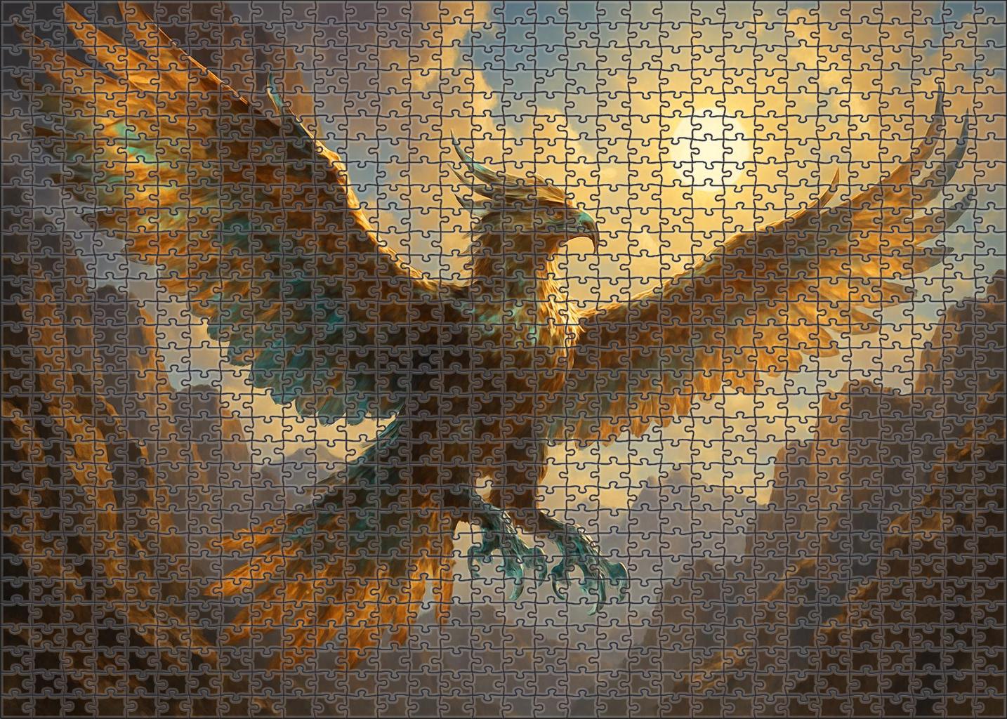 Glintfang Seraph Radiant Sky Hunter With Crystal Talons Easy Puzzles