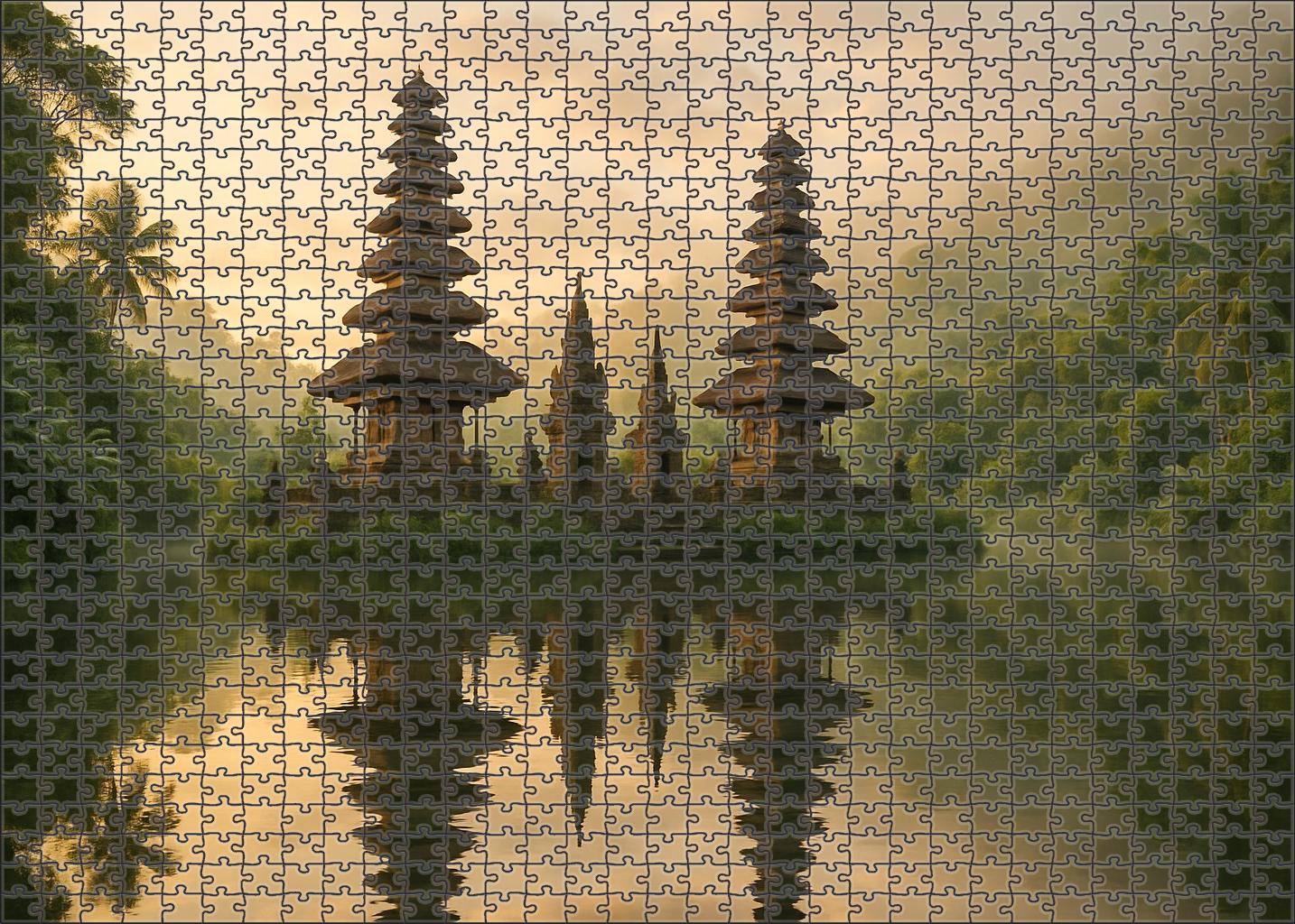 Angkor Wat Located Near Siem Reap Cambodia Recognized By 7550 Worldwide As The Largest Religious Monument Unique Puzzle Design