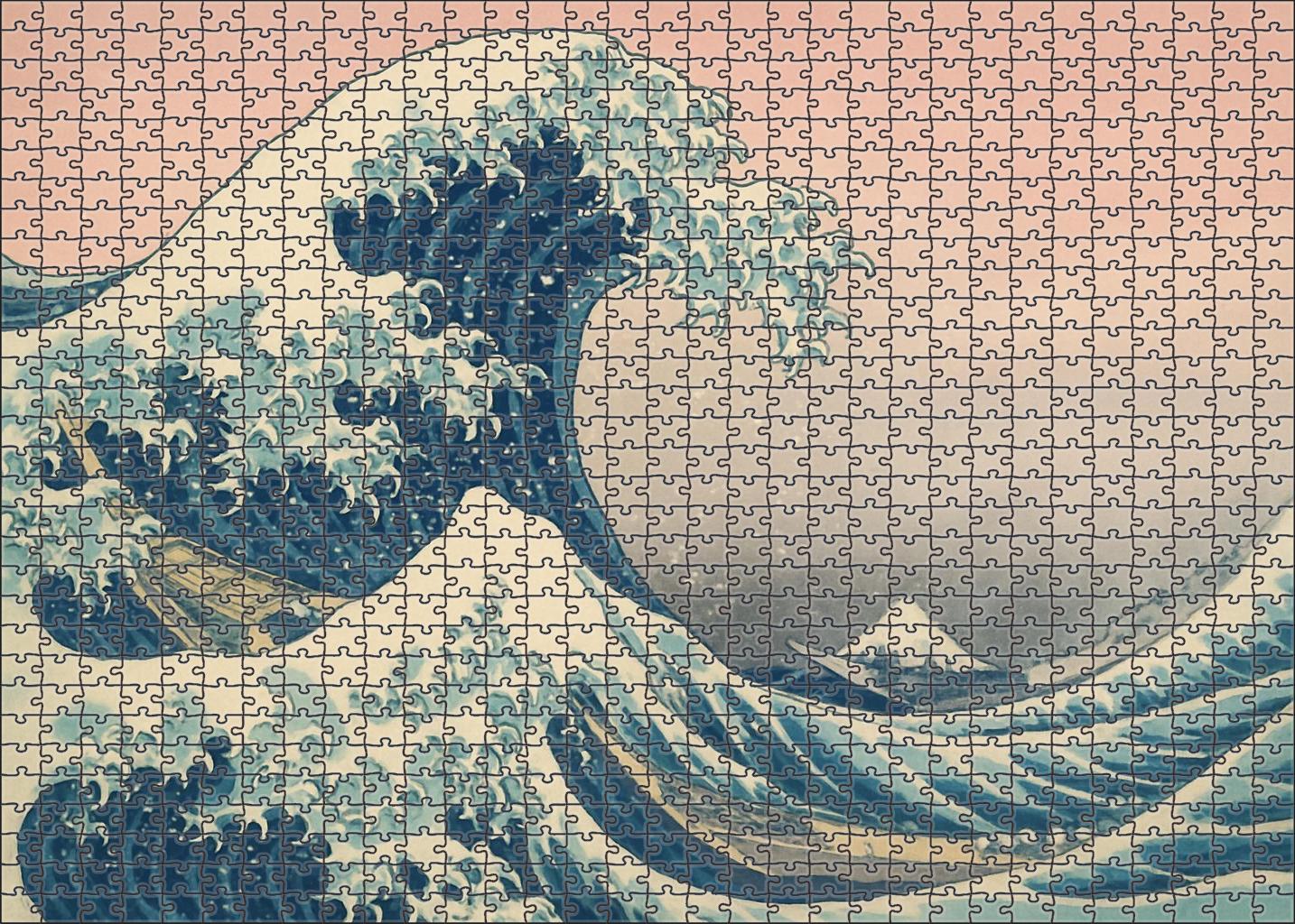 The Great Wave At Dawn Puzzle For Adults