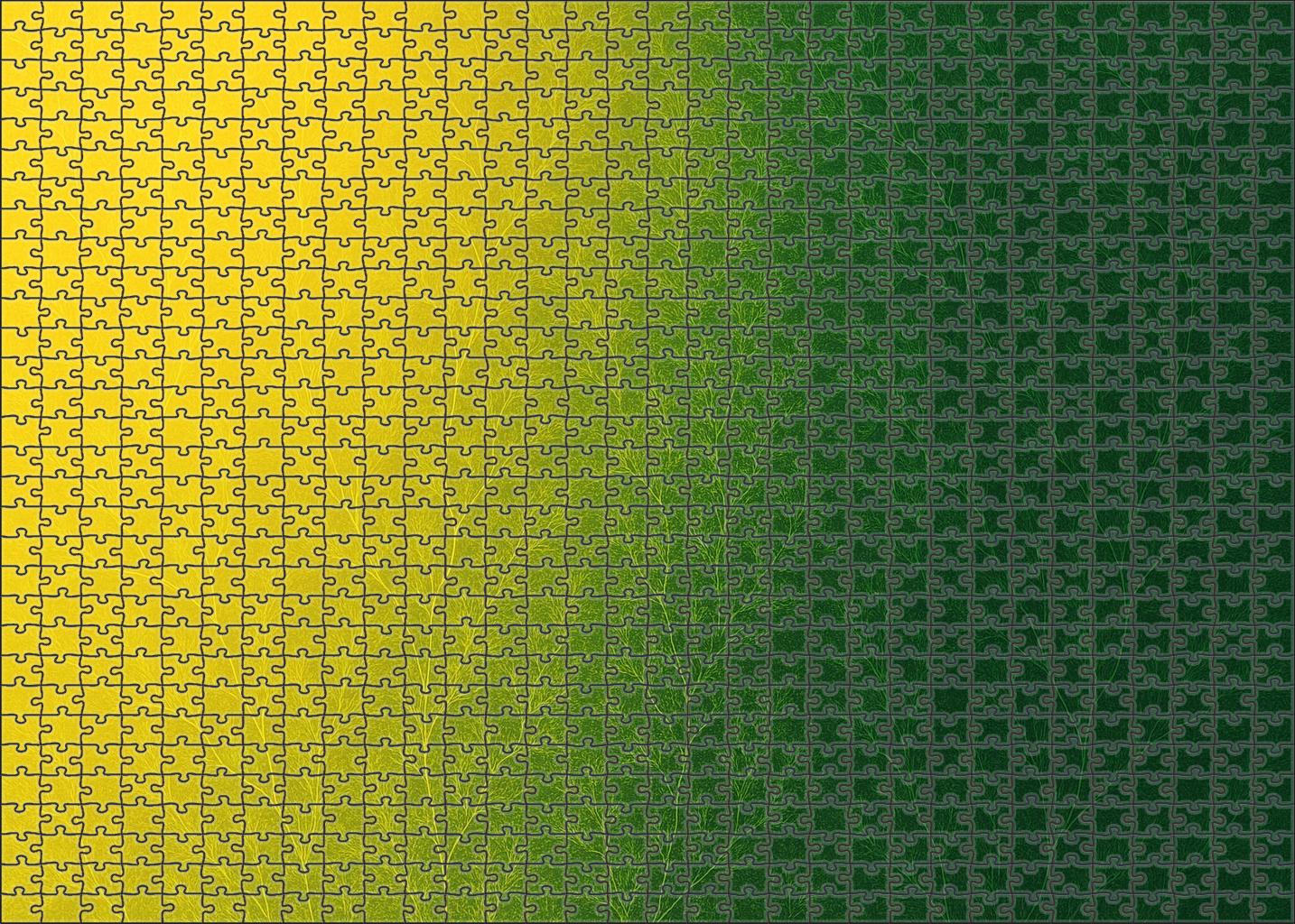 Vegetation Density Heat Overlay 500 Piece Puzzle