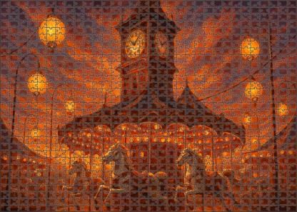 The Clocktower Carnival 200 Piece Puzzle
