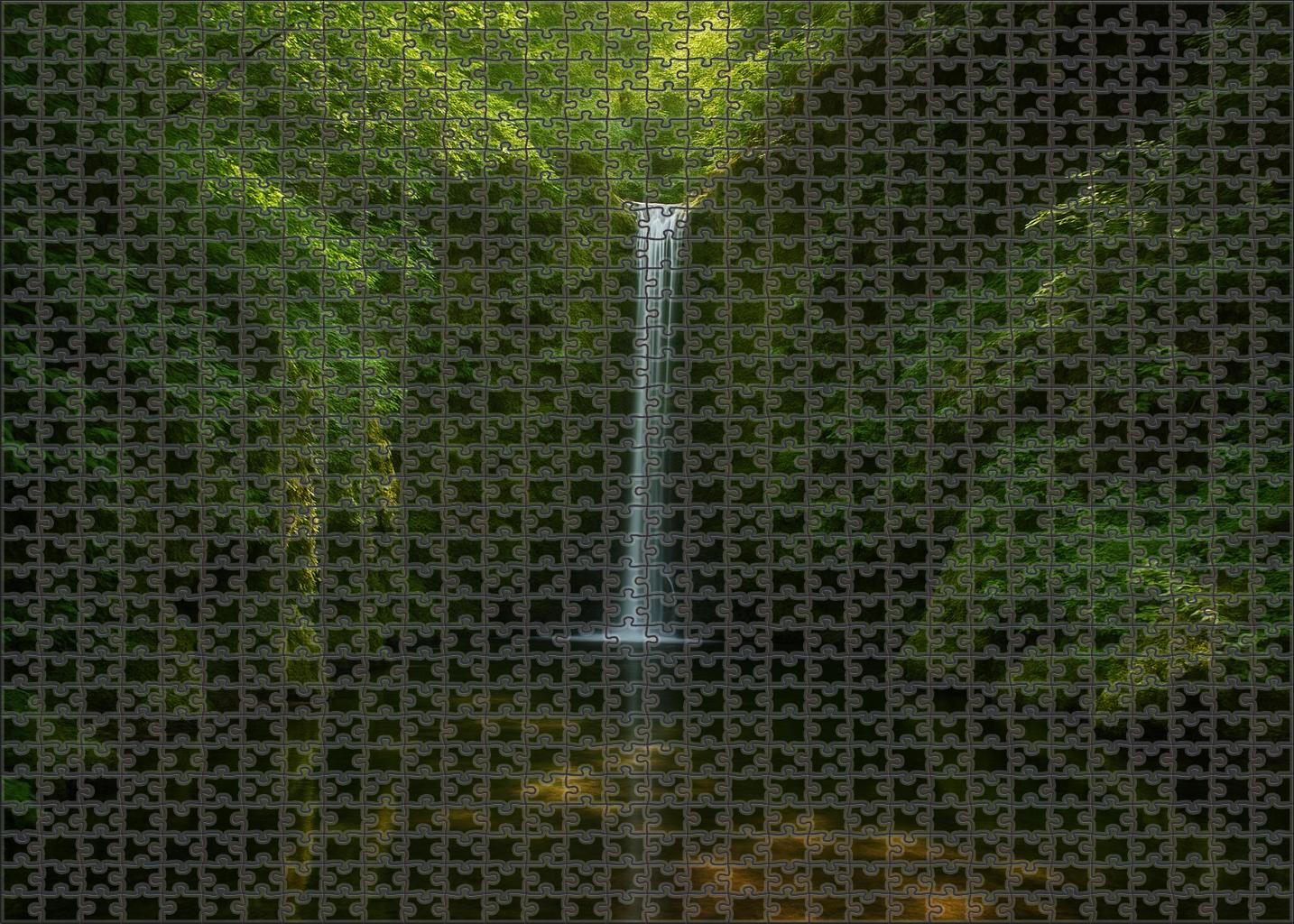 Misty Veil Gorge Puzzle Collection