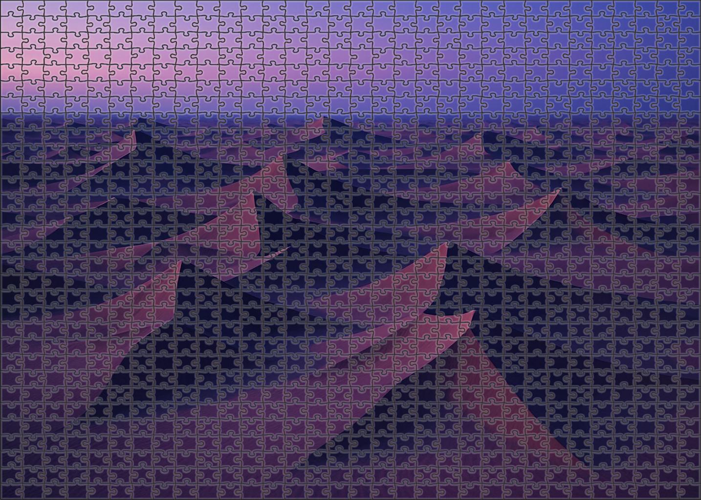 Twilight Star Dunes Unique Puzzle Design