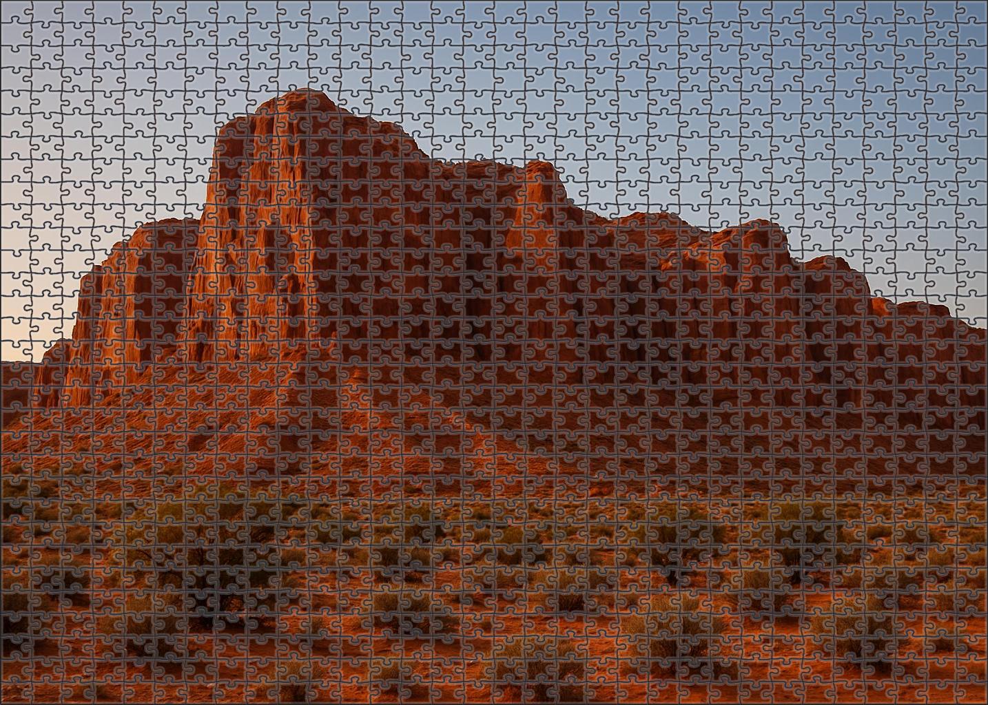 Copper Canyon Ravine Custom Jigsaw Puzzle