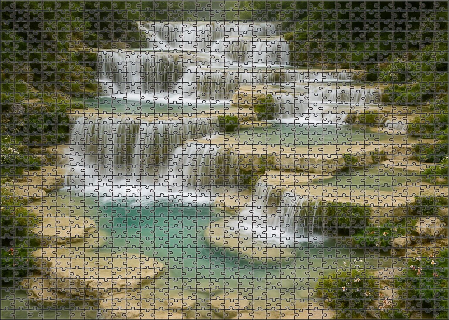 Opaline Terrace Falls 300 Piece Puzzle