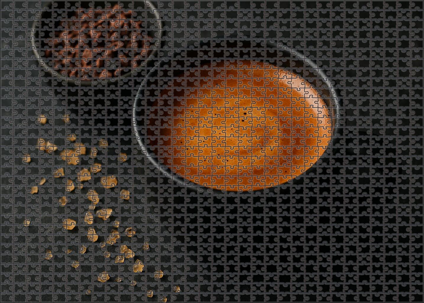 Velvet Cocoa Espresso Puzzle For Kids