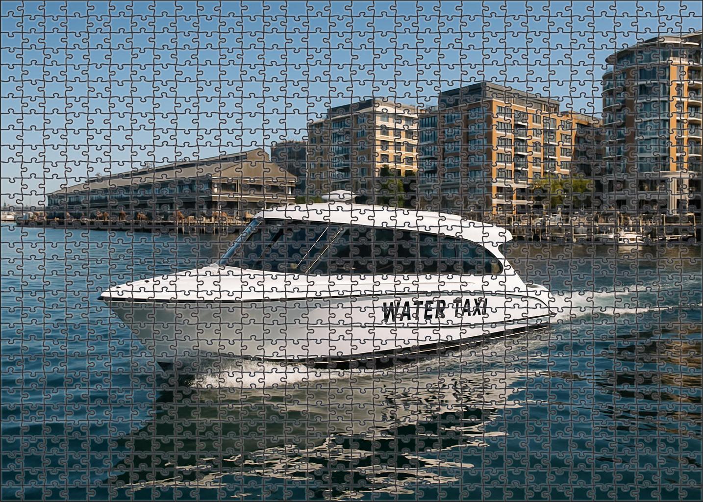 Battery-electric Water Taxi 100 Piece Puzzle