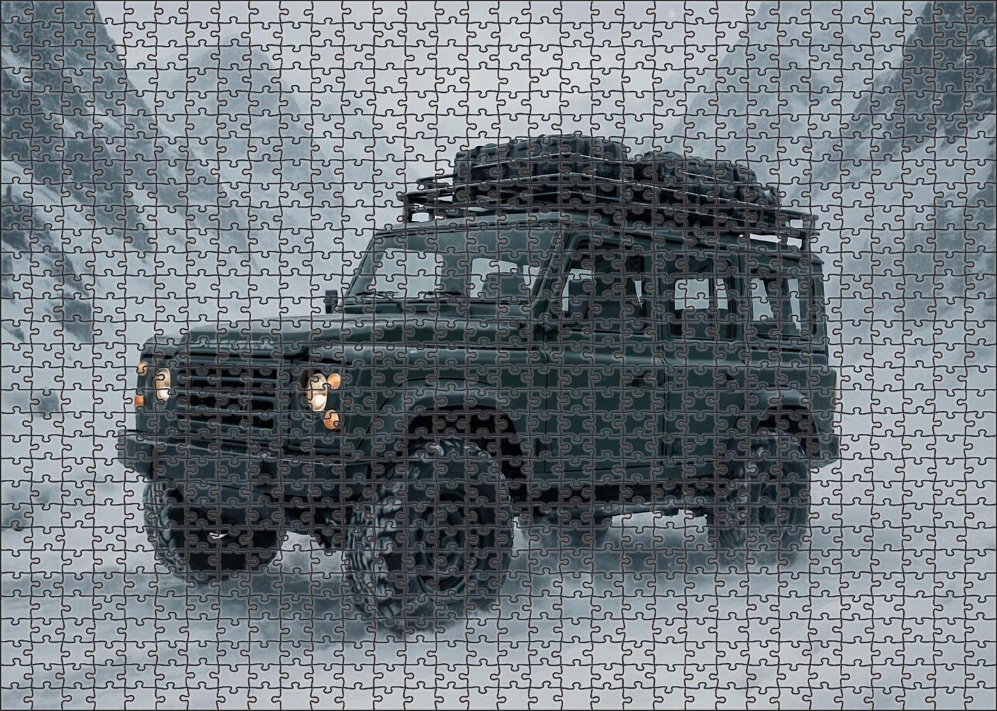 Glacier Sentinel Off-road Electric Utility With Impressive Range Family Puzzles