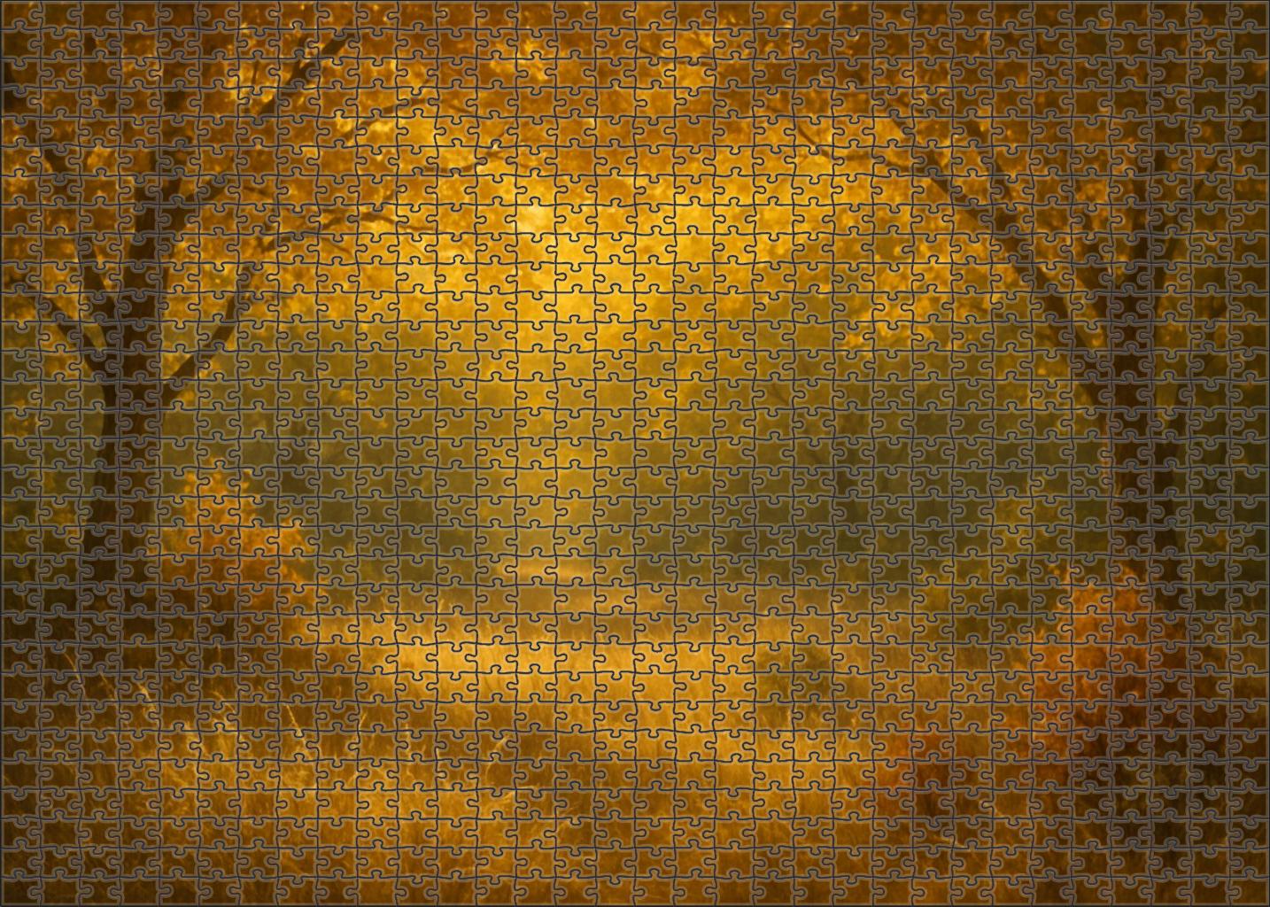 Amber Glow Glade 300 Piece Puzzle