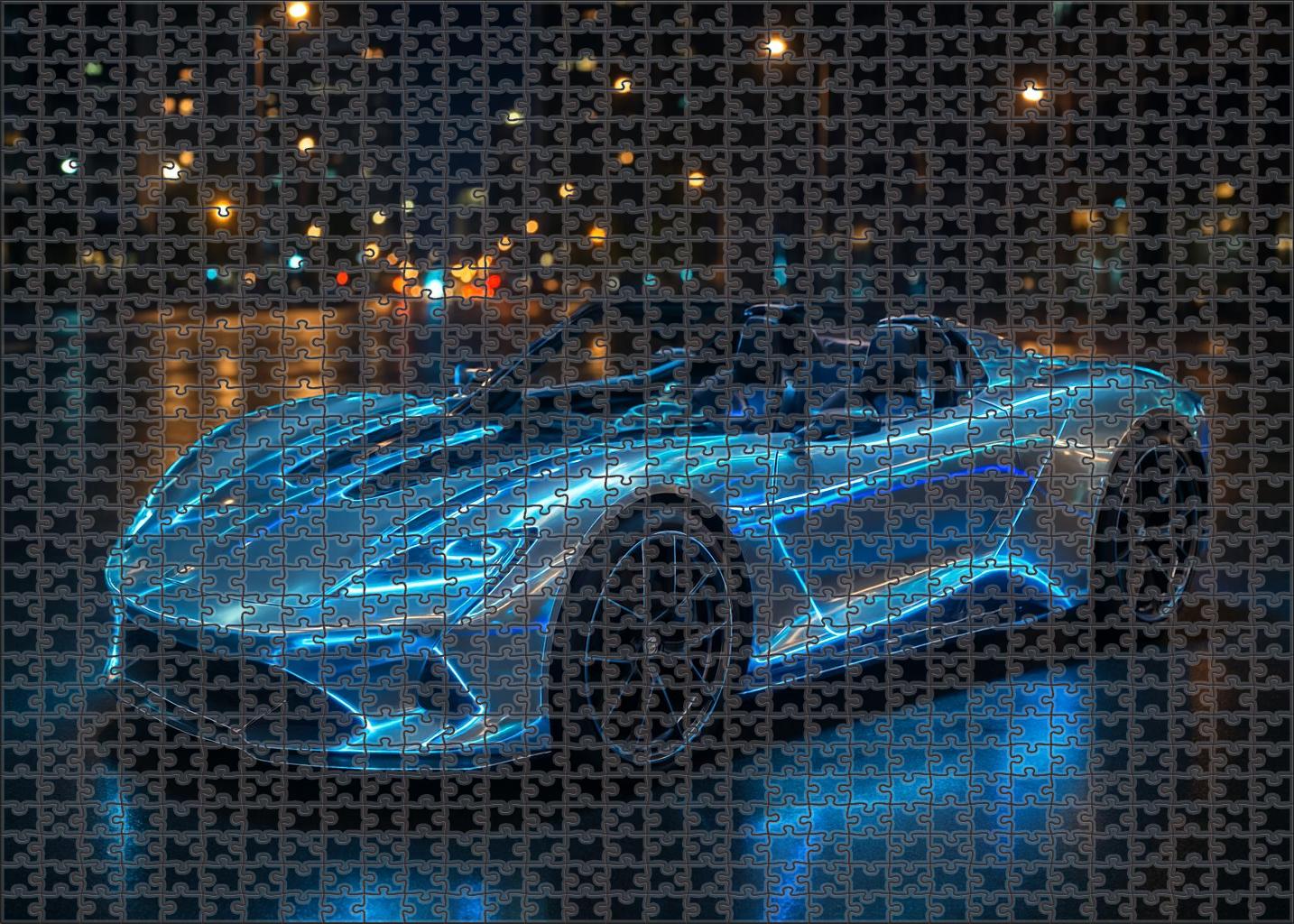 Celeste Mirage Roadster Ethereal Lightweight Electric Speedster Puzzle For Kids