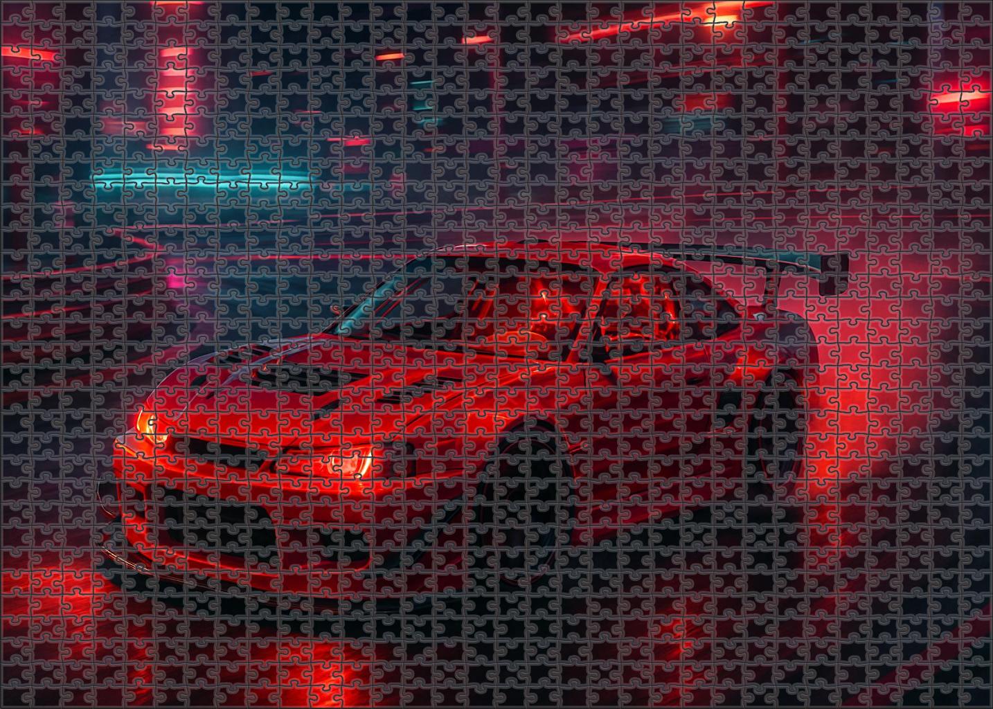Inferno S4 Drift Edition High-revving Inline-four With Drift-tuned Chassis 300 Piece Puzzle