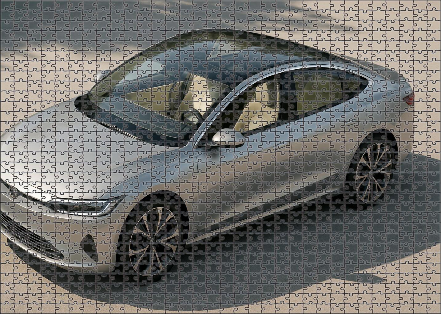 Celeste Arcadia Luxury Electric Grand Tourer With Panoramic Sky Roof Large Format Puzzle