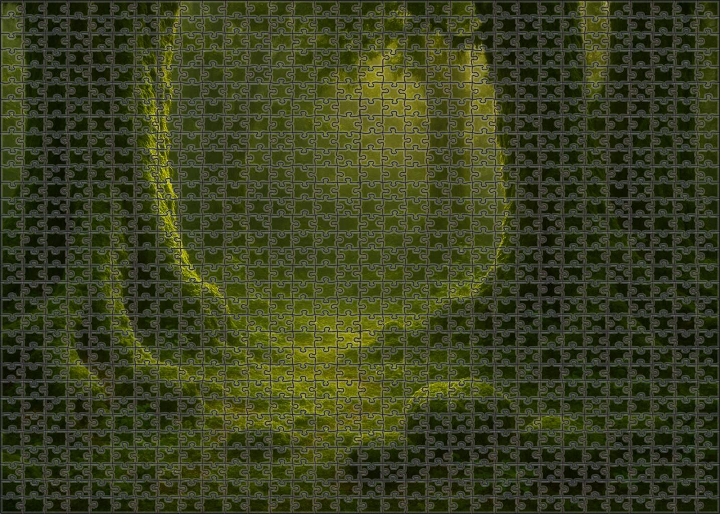 Velvet Mosswood Glade Premium Puzzle Pieces