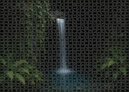 Hidden Sapphire Grotto Custom Jigsaw Puzzle