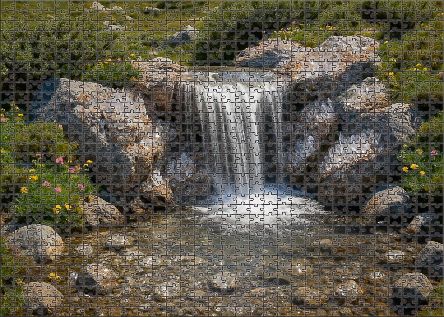 Crystal Lace Cascade Family Puzzles