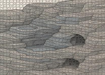 Subterranean Cavern Cross-section Diagram Challenging Puzzles