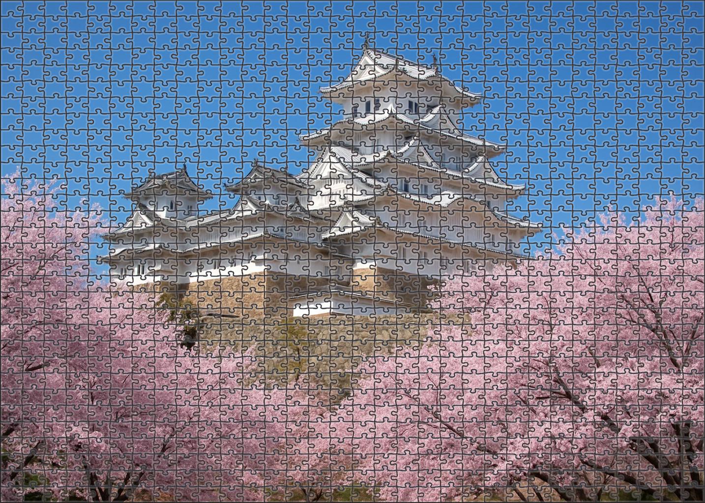 Himeji Castle Located In Himeji Japan Recognized By 6720 Worldwide As A Pristine Samurai-era Fortress Easy Puzzles