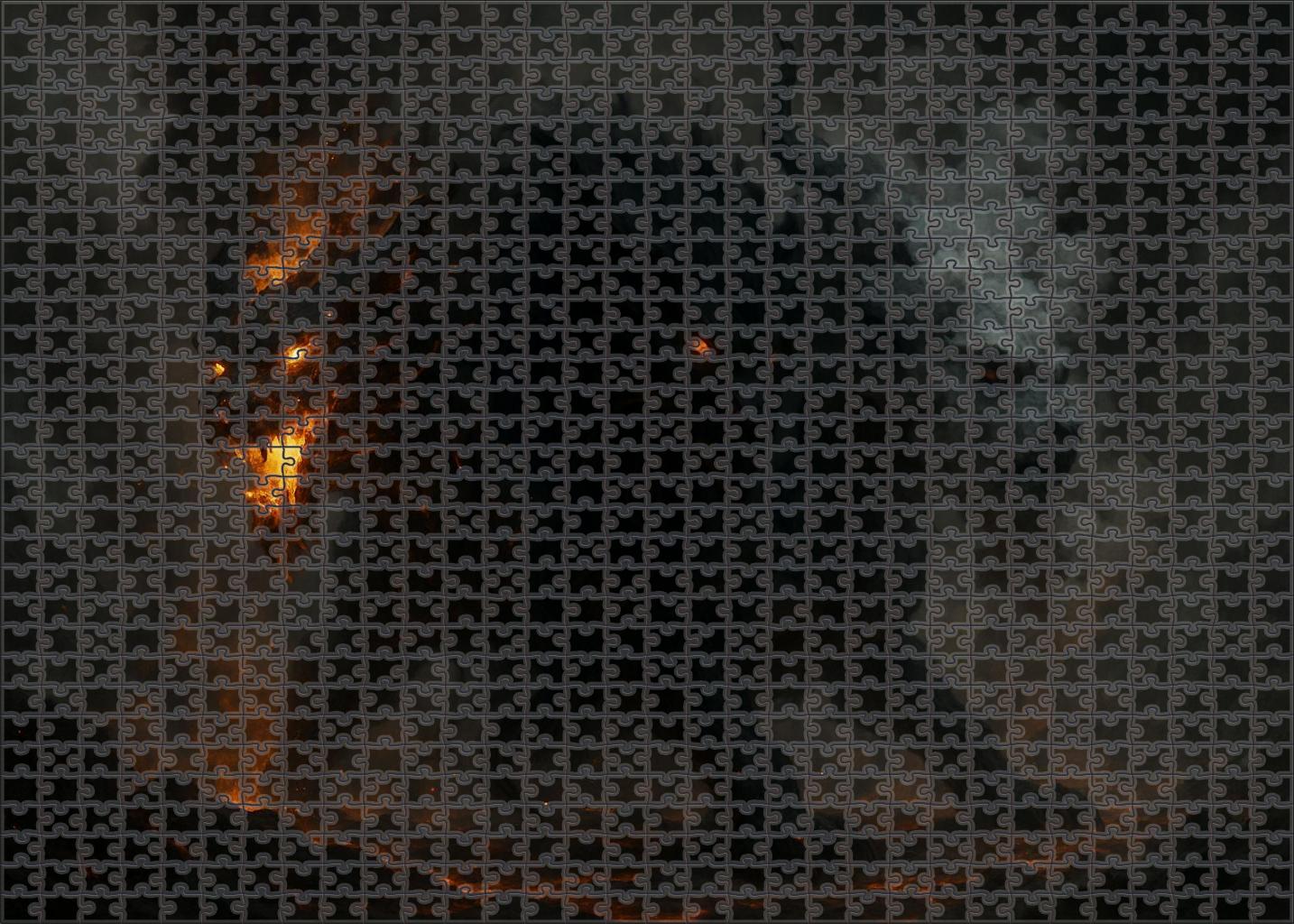 Duskfire Chimera Premium Puzzle Pieces