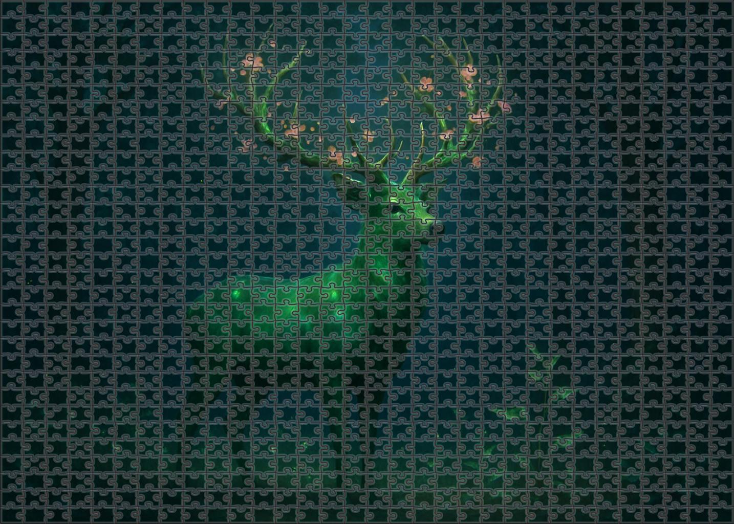 Glimmerleaf Stag Puzzle For Adults