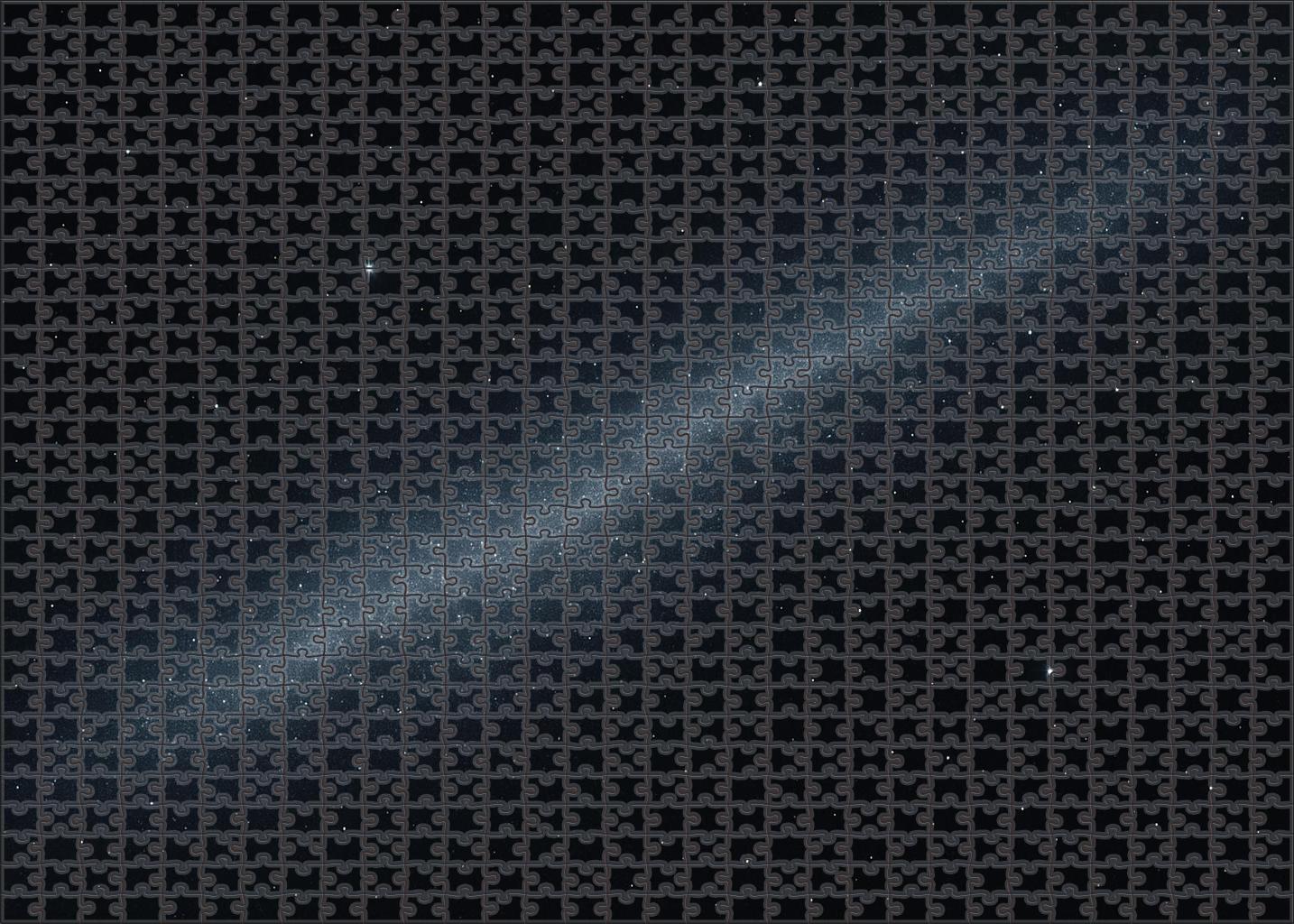 Pale Cosmic Ice Stream Puzzle Collection