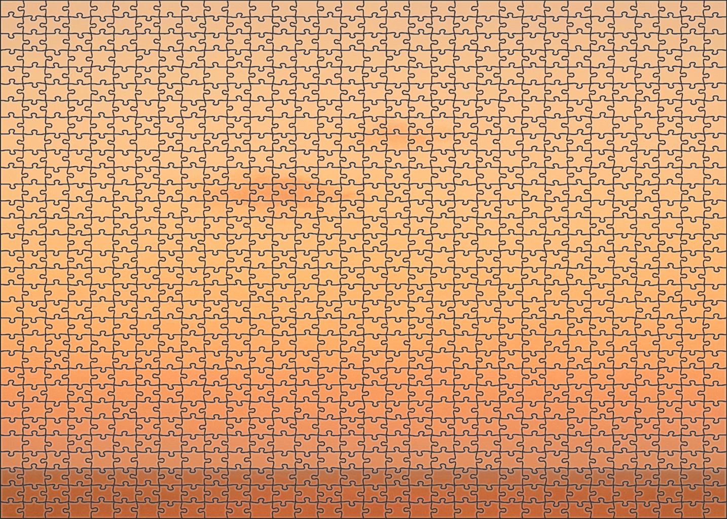 Velvet Apricot Horizon 50 Piece Puzzle