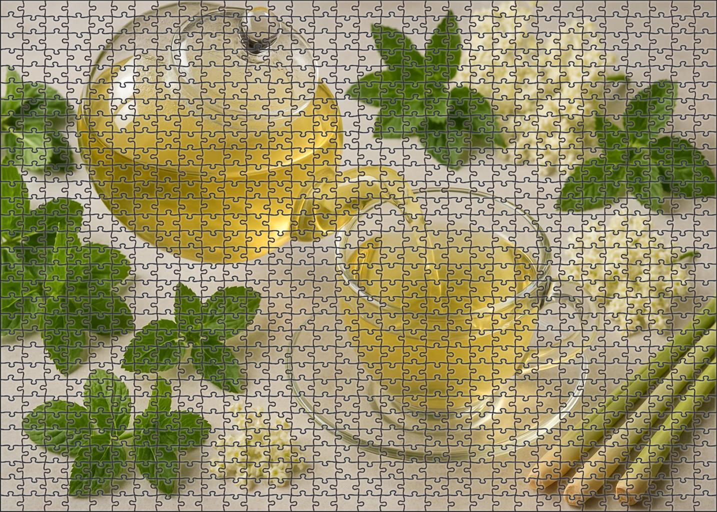 Meadow Breeze Herbal Infusion With Peppermint Lemongrass And Elderflower Easy Puzzles