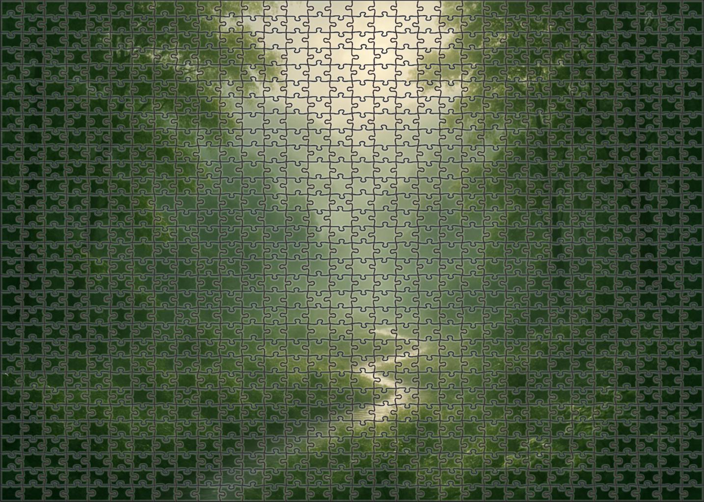 Emerald Valley Mistfall 100 Piece Puzzle