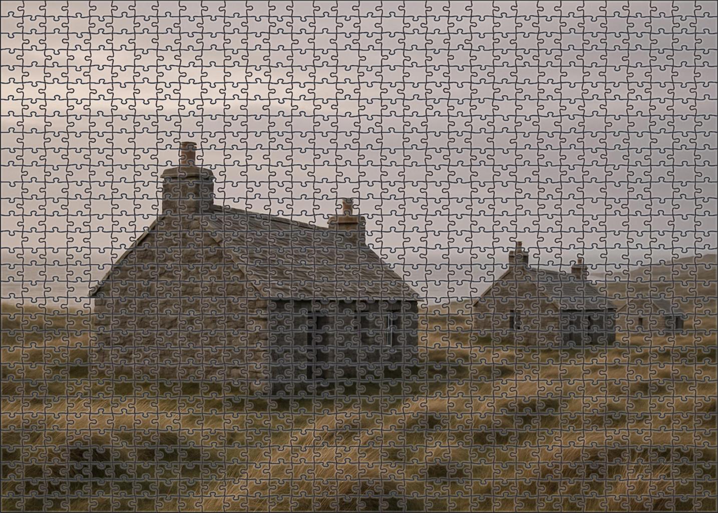 Neolithic Village Of Skara Brae Orkney Scotland - Recognized By 5423 As Europes Best-preserved Prehistoric Settlement Easy Puzzles