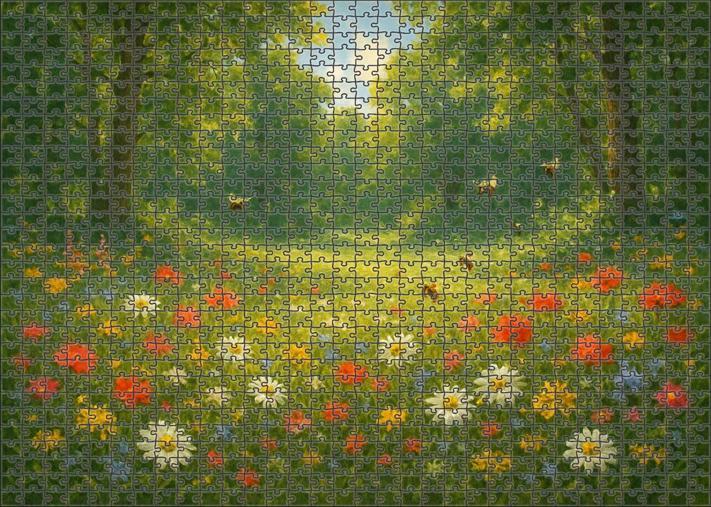 Sunbeam Meadow Nook Large Format Puzzle