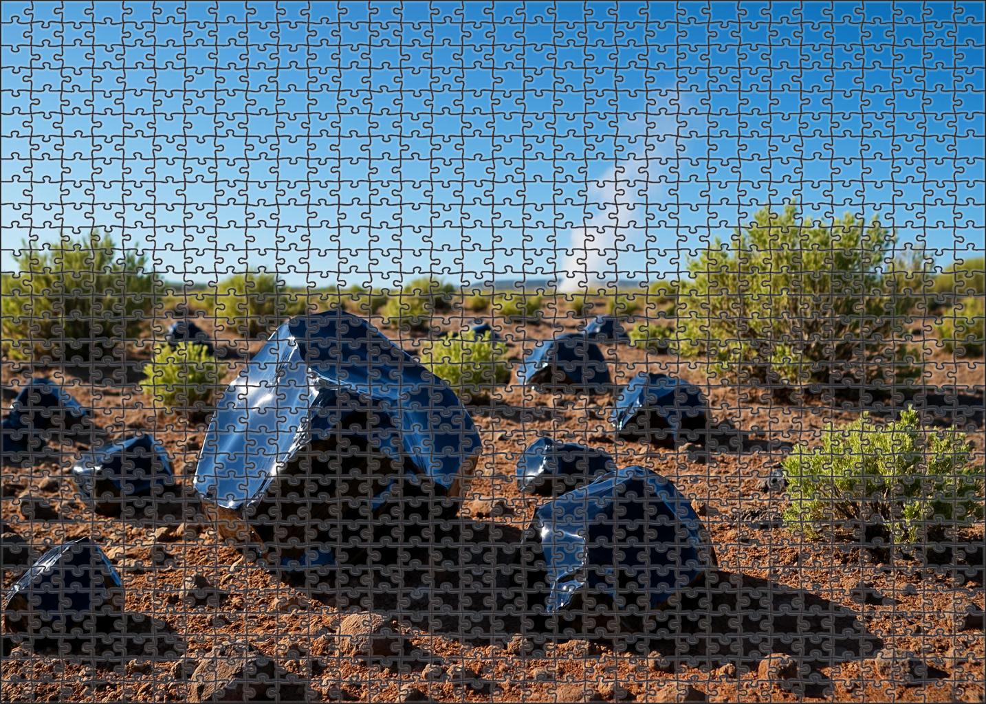 Obsidian Ridge Volcano Unique Puzzle Design