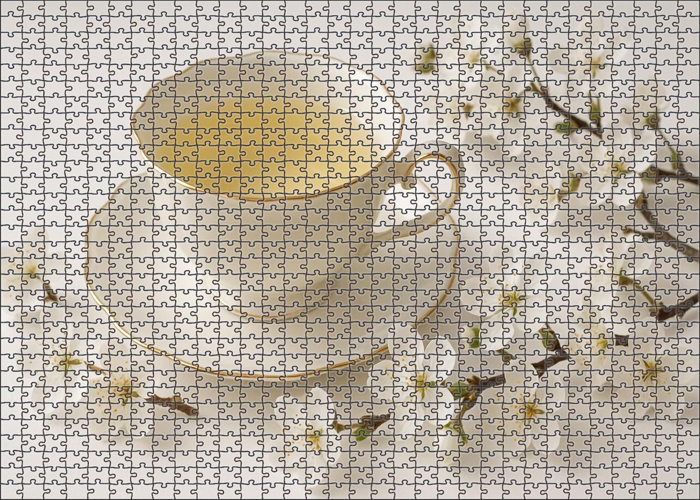 Morning Dew White Tea 300 Piece Puzzle