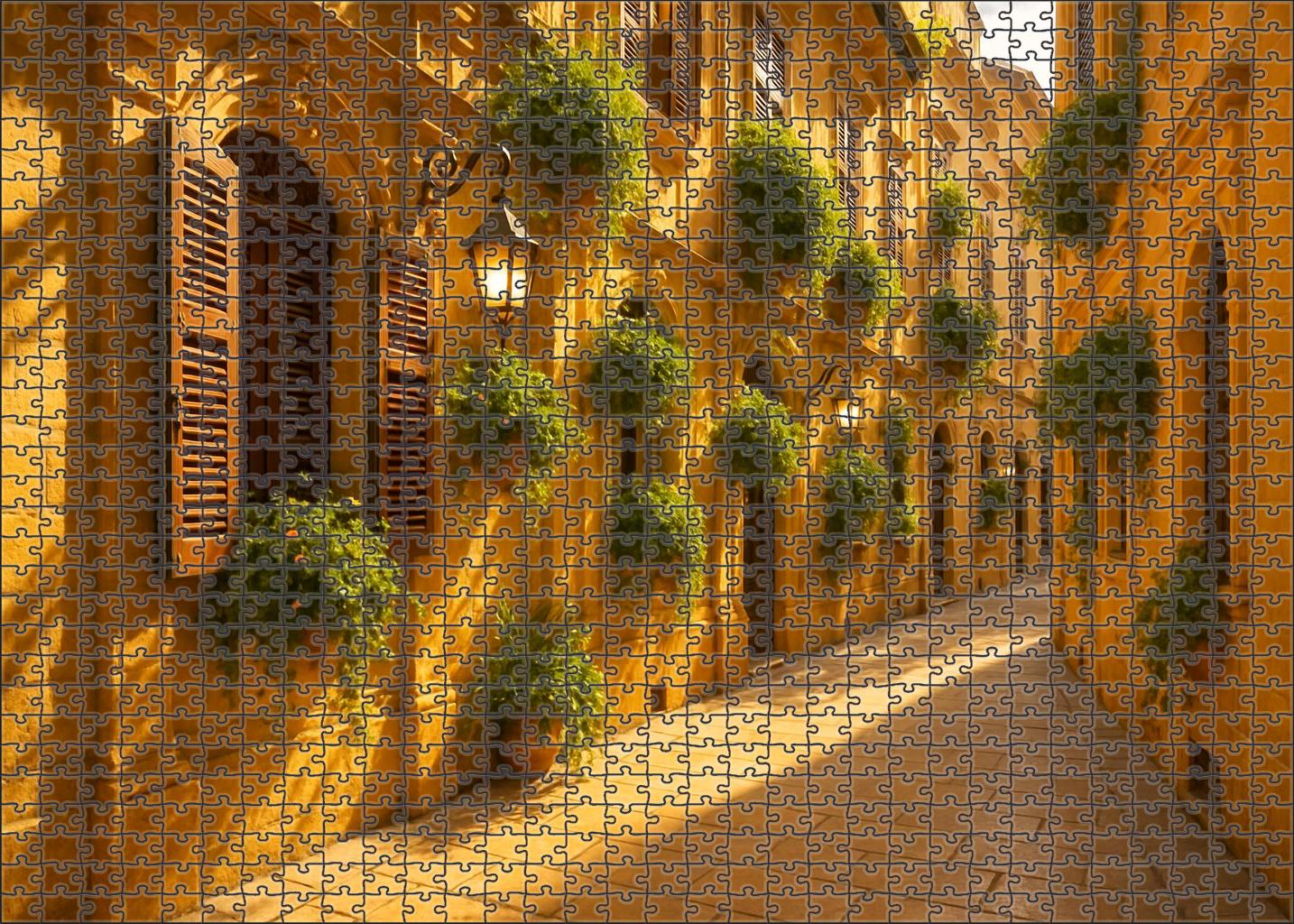 Golden Horizon Walk 200 Piece Puzzle