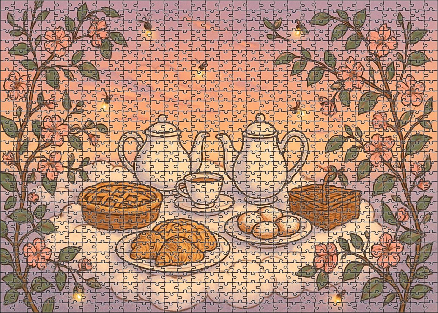 The Enchanted Picnic In The Sky Puzzle Collection