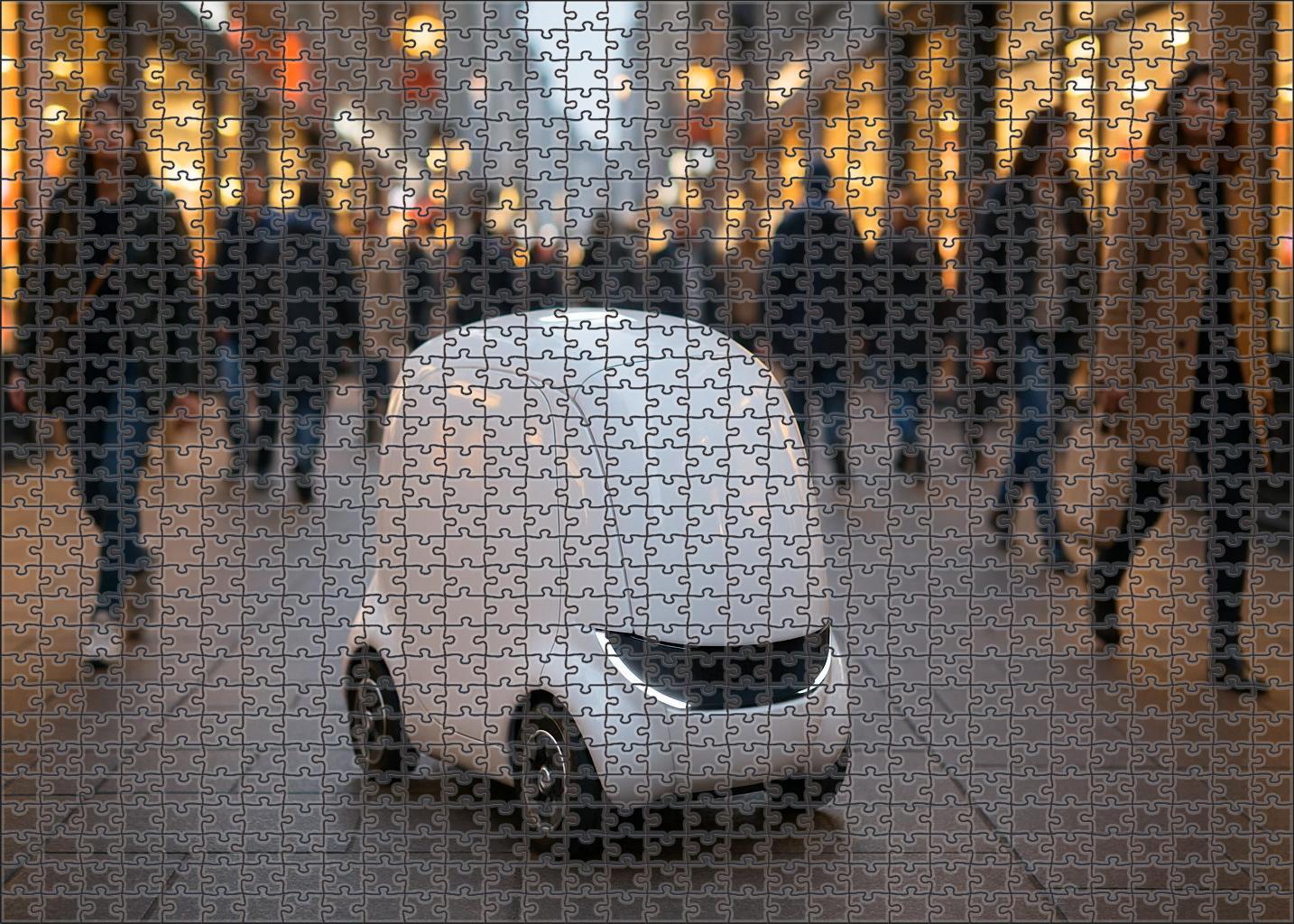 Ultra-compact Electric Delivery Pod 20 Piece Puzzle