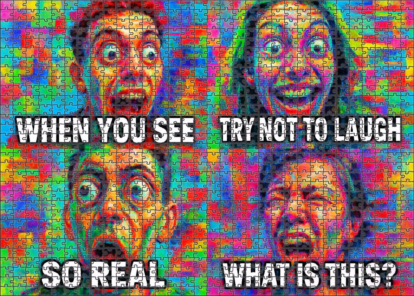 Post-internet Meme Culture Viral Humor And Digital Symbolism Puzzle Fun