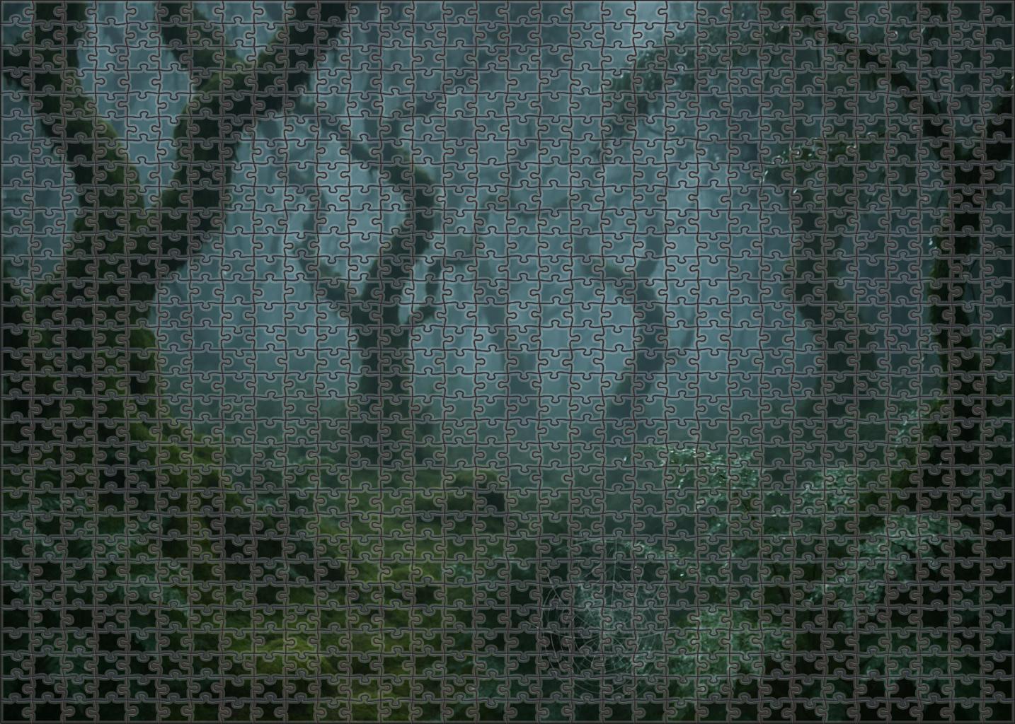 Misty Valley Wood 100 Piece Puzzle