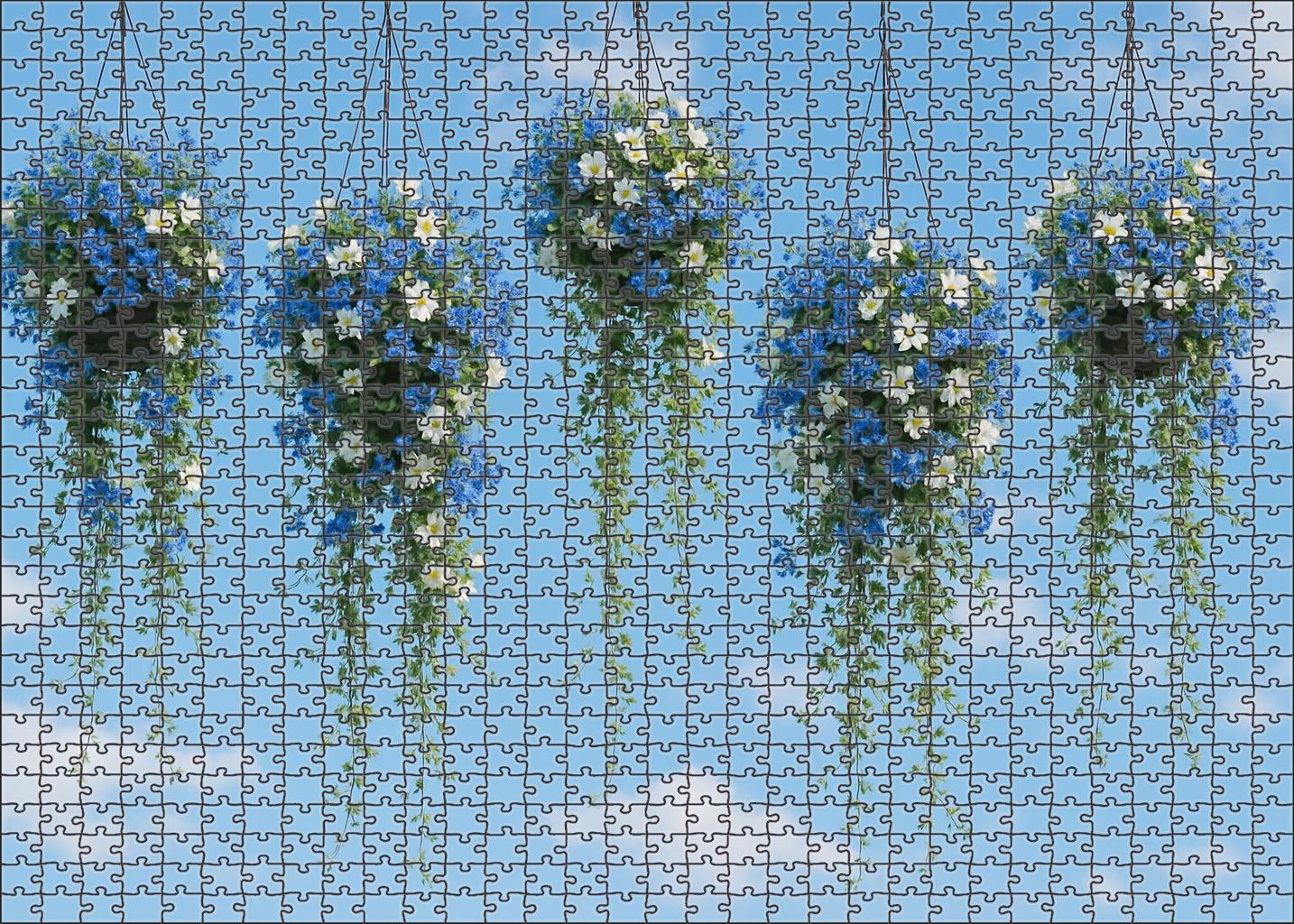 Ocean Breeze Hanging Garden 1000 Piece Puzzle