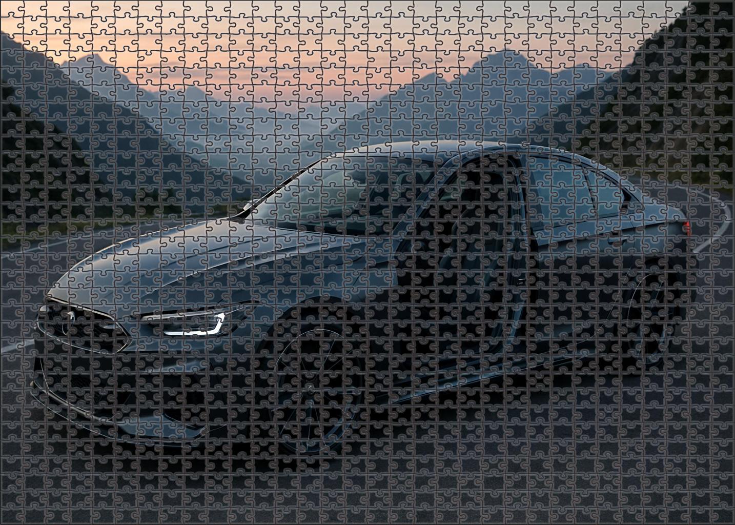 Strato Comet Lx Ultra-lightweight Carbon-fiber Sport Sedan 300 Piece Puzzle