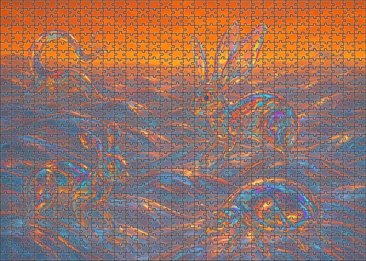 The Glass Menagerie Of Forgotten Dreams Crystalline Creatures Amidst Endless Dunes Unique Puzzle Design