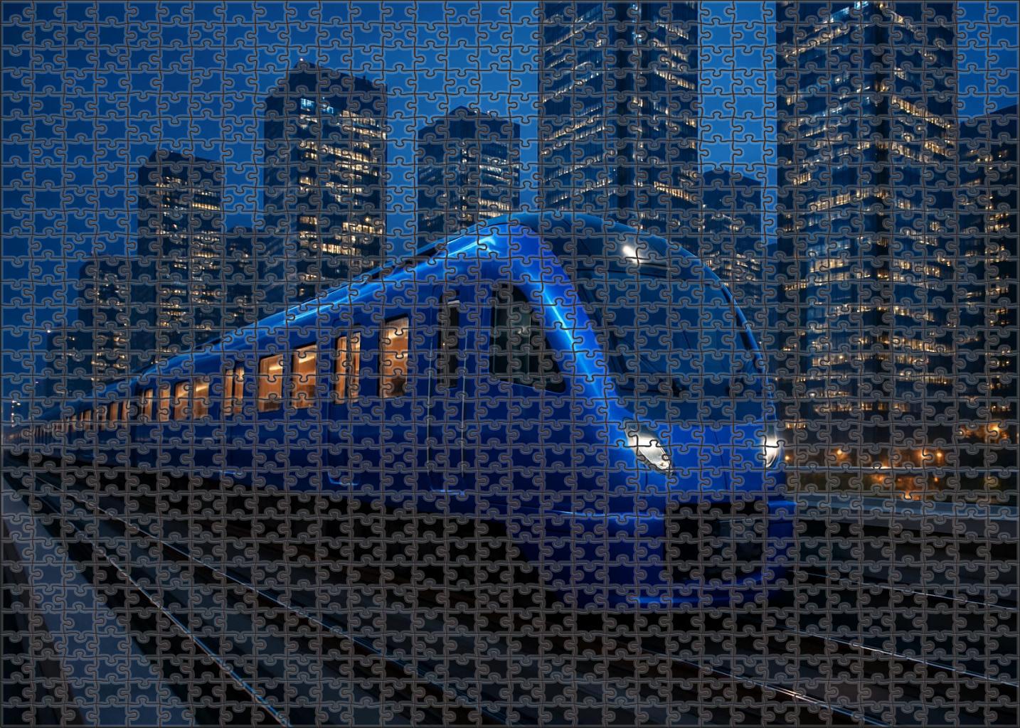 Sapphire City Commuter Puzzle For Adults