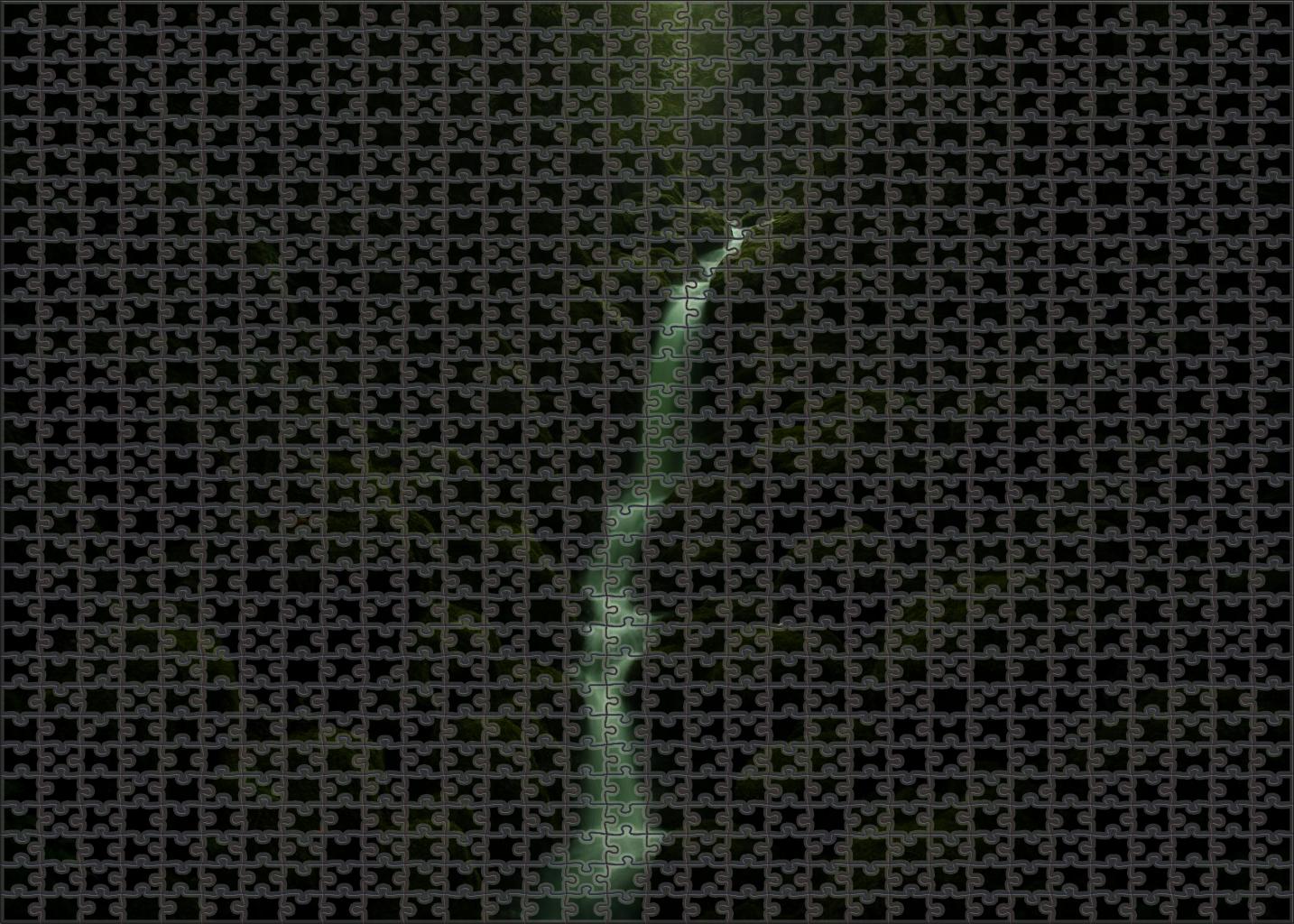 Whispering Jade Ribbon Easy Puzzles